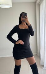 VESTIDO FRUNCE SOFT - Imagen 4