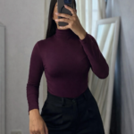 ❄️💜 MEDIA POLERA SOFT LISA 💜❄️