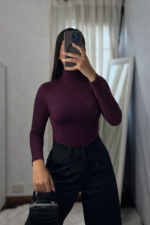 ❄️💜 MEDIA POLERA SOFT LISA 💜❄️