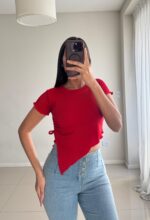 REMERA FRUNCE PICO ss26