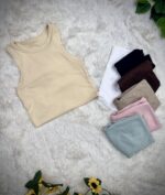 MUSCULOSA BÁSICA CORTA - Imagen 2