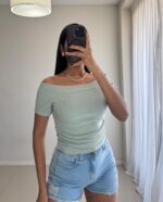 REMERA BOTE FRUNCE ss26