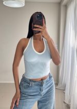 TOP V BICOLOR MORLEY ss26 - Imagen 2