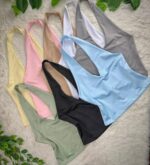 TOP ESCOTE V LYCRA ss26 - Imagen 4