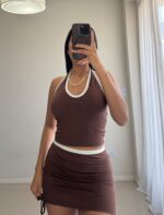 TOP V BICOLOR MORLEY ss26 - Imagen 4