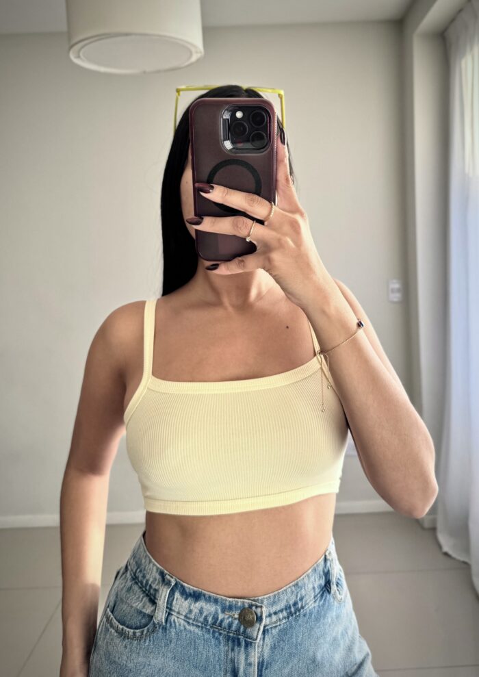 Top tirita morley liso Ss26 - Imagen 1