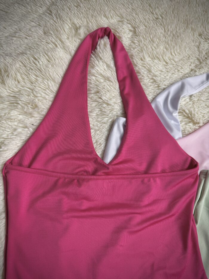Body escote en v micro fibra Ss26 - Imagen 6