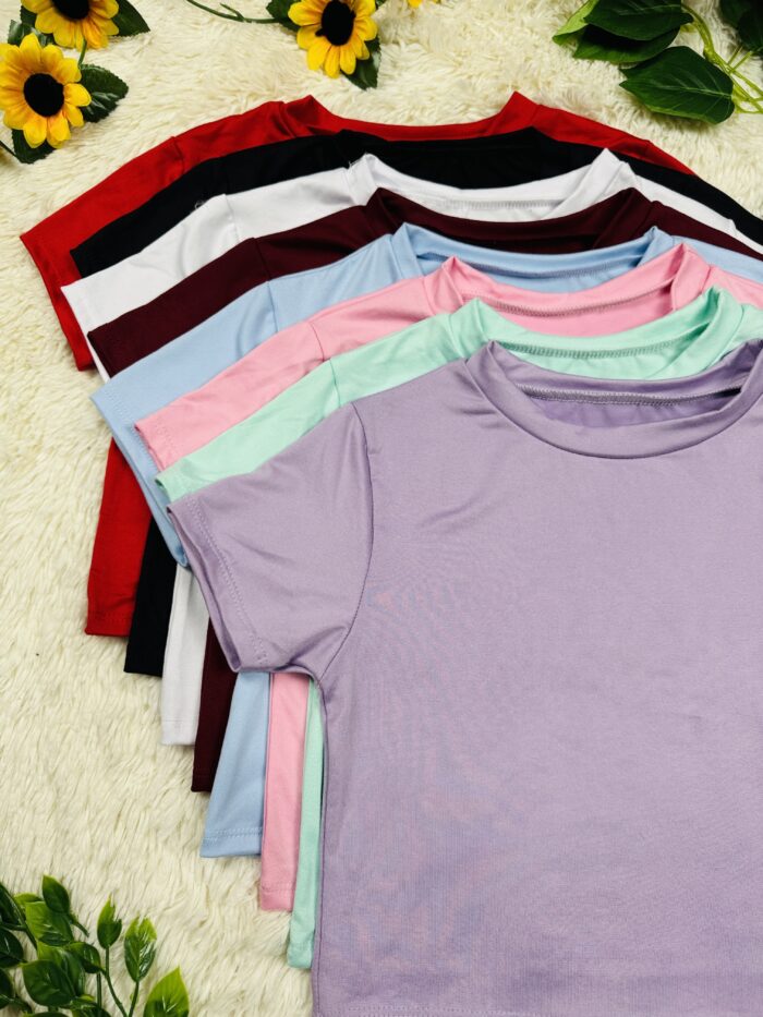 REMERA BÁSICA SOFT CORTA - Imagen 2