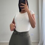 Short bengalina con lazo Ss26