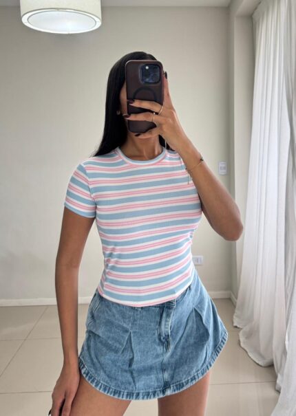 REMERA RAYADA MORLEY