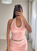 TOP V BICOLOR MORLEY ss26