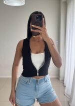 TOP CHOMBA CIERRE - Imagen 5