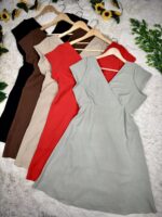 VESTIDO CRUZADO CURVY - Imagen 5