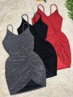VESTIDO BRILLO CURVY - Imagen 7
