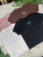 BABY TEE “CORAZÓN” STRASS - Imagen 5
