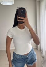 BABY TEE “CORAZÓN” STRASS