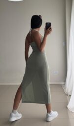 Vestido -tejido playero - Imagen 5