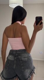 Top marilyn-cuello redondo lycra - Imagen 4