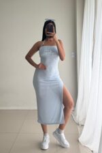 Vestido -tejido playero - Imagen 2