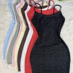 CURVA X6 VESTIDO TIRITA GLITTER