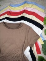 ❄️💜REMERA BÁSICA SOFT LARGA W26💜❄️ - Imagen 6