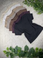 ❄️💜REMERA BÁSICA SOFT LARGA W26💜❄️ - Imagen 2