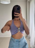 MICRO TOP ARGOLLA DORADO - Imagen 2