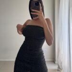 VESTIDO STRAPLE STRASS