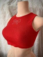 TOP MOÑO STRASS - Imagen 4