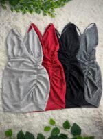 VESTIDO ESPALDA CRUZADA - Imagen 3