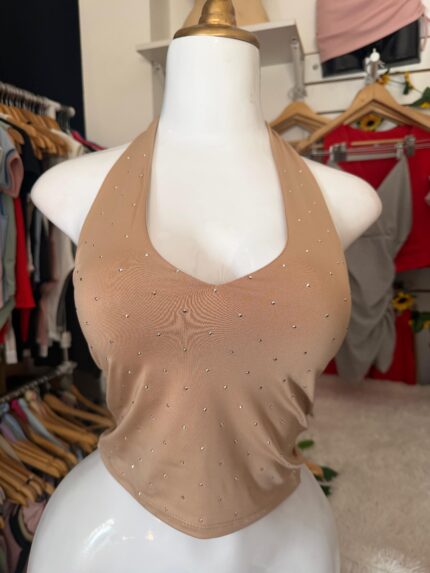 TOP V LYCRA STRASS “PREVENTA”