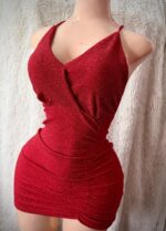 VESTIDO ESPALDA CRUZADA