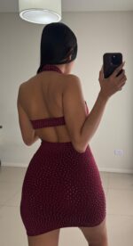 VESTIDO MARILYN STRASS repo - Imagen 2