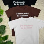 Baby tee algodón pretty