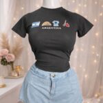 BABY TEE “EMOJIS ARGENTINA”