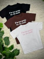 Baby tee algodón pretty - Imagen 2