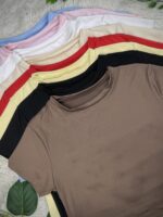 ❄️💜REMERA BÁSICA SOFT CORTA💜❄️ - Imagen 2