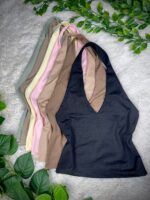 TOP ESCOTE V LYCRA ss26 - Imagen 5