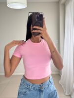 ❄️💜REMERA BÁSICA SOFT CORTA💜❄️ - Imagen 4