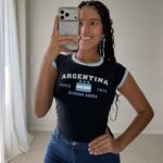 ❄️💜Baby tee bicolor algodón argentina 💜❄️