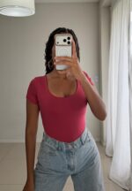 ❄️💜BODY CUELLO U LYCRA💜❄️ - Imagen 3