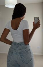 ❄️💜BODY CUELLO U LYCRA💜❄️ - Imagen 2