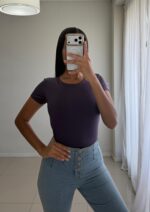 ❄️💜REMERA LYCRA MICROFIBRA 💜❄️ - Imagen 2