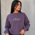 BUZO ANGEL PACK X 4  STRASS RAGLÁN