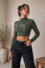 Camiseta media polera corta diesel