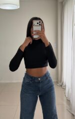 MEDIA POLERA MORLEY CORTA LISA