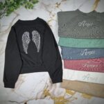 PACK X4 BUZO ANGEL STRASS