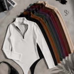 BODY MEDIO CIERRE LYCRA PACK X8