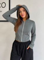 CURVA X7 Campera entallada con capucha darlon [7000 c.u] - Imagen 4