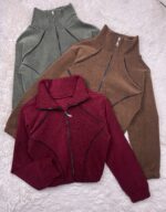 Campera Polar Crop Lycra - Imagen 3